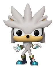 Sonic The Hedgehog POP! Games Vinyl Figure Silver The Hedgehog(GW) 9 cm 0889698522496