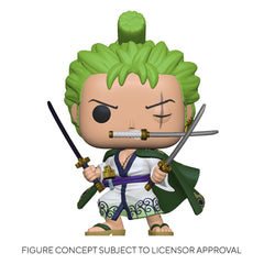 One Piece POP! Television Vinyl Figure Roronoa Zoro 9 cm 0889698544627