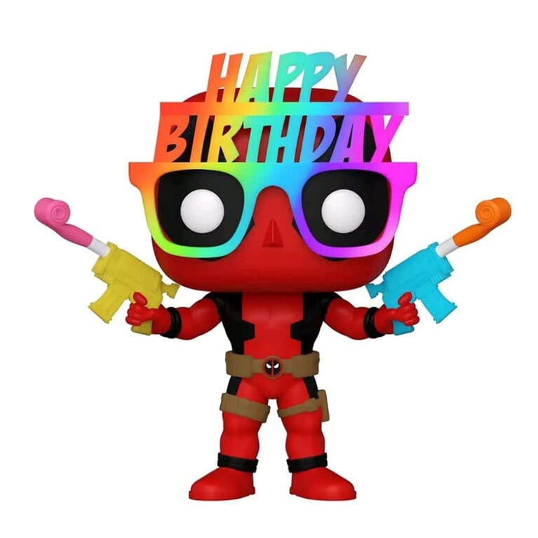 Deadpool POP! Marvel Vinyl Figure 30th Birthday Glasses Deadpool 9 cm 0889698546874