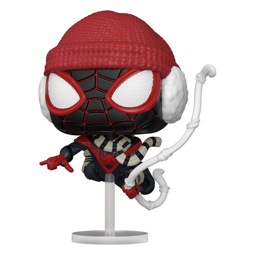 Marvel's Spider-Man POP! Games Vinyl Figure Miles Morales Winter Suit 9 cm 0889698546928