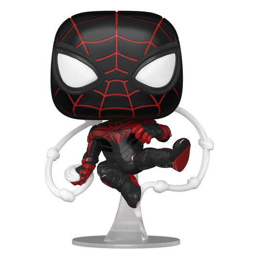 Marvel's Spider-Man POP! Games Vinyl Figure Miles Morales AT Suit 9 cm 0889698546935