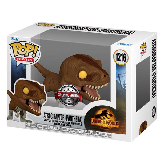 Jurassic Park POP! Movies Vinyl Figure Atrociraptor (Panthera) Exclusive 9 cm 0889698552905