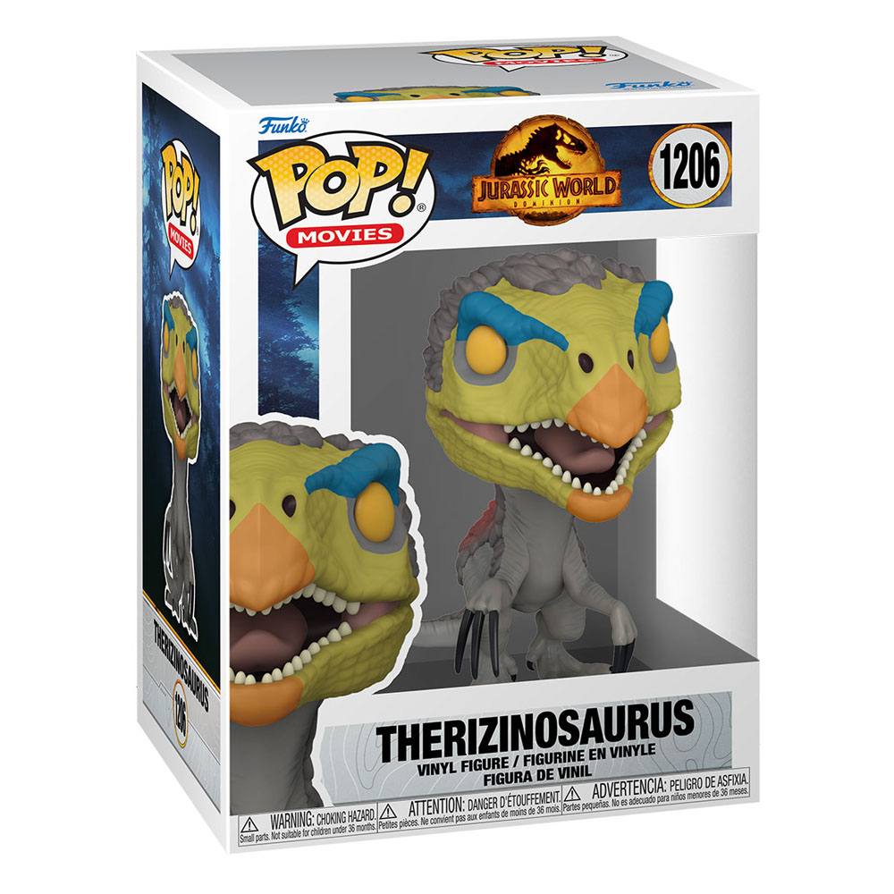 Jurassic World 3 POP! Movies Vinyl Figure Therizinosaurus 9 cm 0889698552936