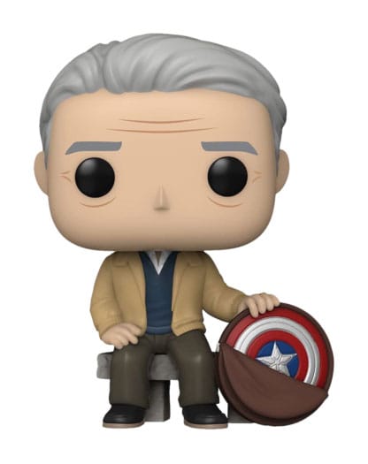 Marvel: Year of the Shield 80th Anniversary POP! Vinyl Figure Old Man Steve 9 cm 0889698554817