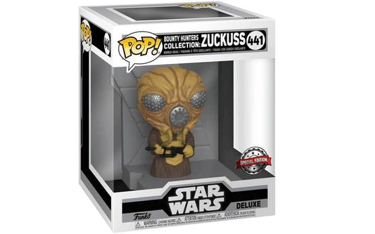 Star Wars: Bounty Hunter POP! Deluxe Vinyl Figure Zuckuss (MT) 9 cm 0889698561044