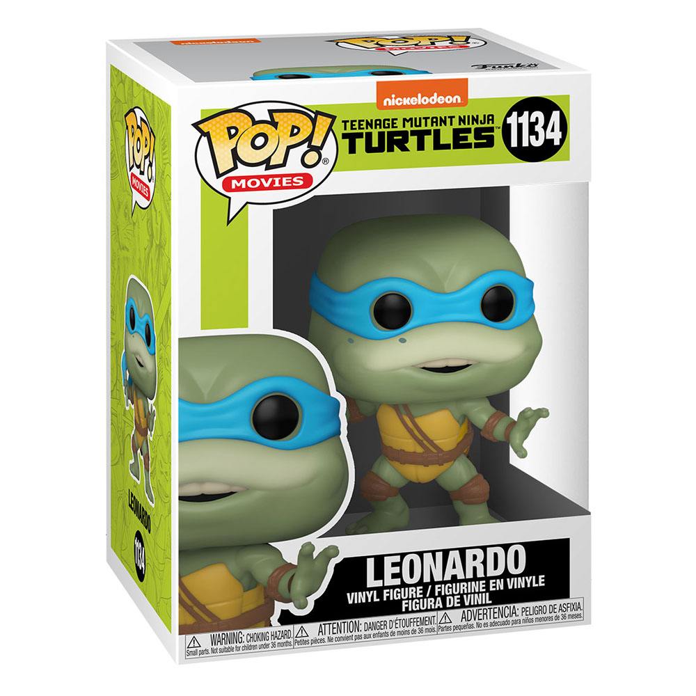 Teenage Mutant Ninja Turtles POP! Movies Vinyl Figure Leonardo 9 cm 0889698561617