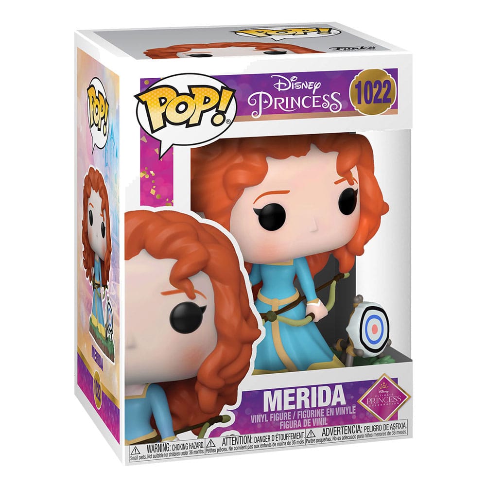 Disney: Ultimate Princess POP! Disney Vinyl Figure Merida (Brave) 9 cm 0889698563512