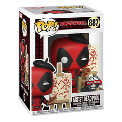 Marvel Deadpool 30th Anniversary POP! Vinyl Figure Artist Deadpool 9 cm 0889698564427