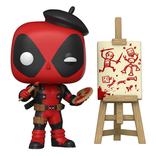 Marvel Deadpool 30th Anniversary POP! Vinyl Figure Artist Deadpool 9 cm 0889698564427