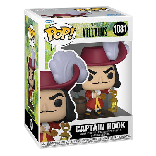 Disney: Villains POP! Disney Vinyl Figure Captain Hook 9 cm 0889698573481