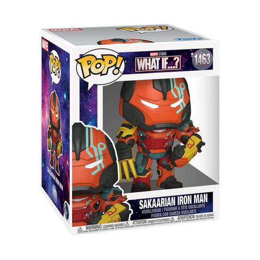 What If...? Oversized POP! Animation Vinyl Figure Sakaarian Iron Man 15 cm 0889698586474