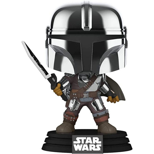 Star Wars: Mandalorian POP! Vinyl Figure MandoW/DrkSabr(GW/MT) 9 cm 0889698587976