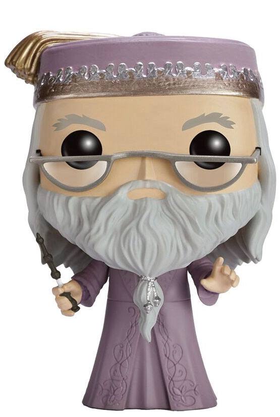 Harry Potter POP! Movies Vinyl Figure Dumbledore with Wand 9 cm 0849803058913