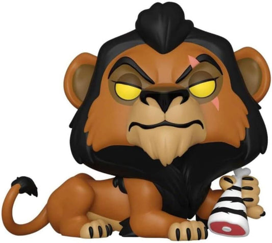 Lion King POP! Disney Vinyl Figure Scar w/Meat 9 cm 0889698589345