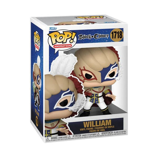 Black Clover POP! Animation Vinyl Figure William 9 cm 0889698592413