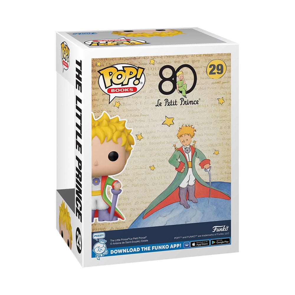 The Little Prince POP! Books Vinyl Figure The Prince 9 cm 0889698592673