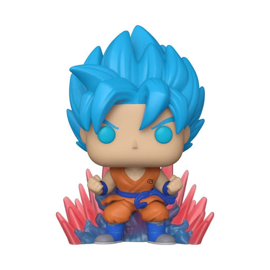 Dragon Ball Super POP! Animation Vinyl Figure SSGSS Goku (Kaio-Ken Times Twenty)(GW) 9 cm 0889698602433