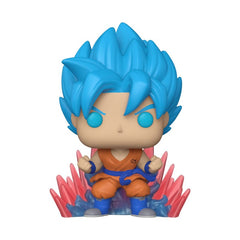 Dragon Ball Super POP! Animation Vinyl Figure SSGSS Goku (Kaio-Ken Times Twenty)(GW) 9 cm 0889698602433