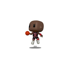 NBA Legends POP! Sports Vinyl Figure Bulls- Michael Jordan w/Jordans (Blk Pinstripe Jersey) 9 cm 0889698604635