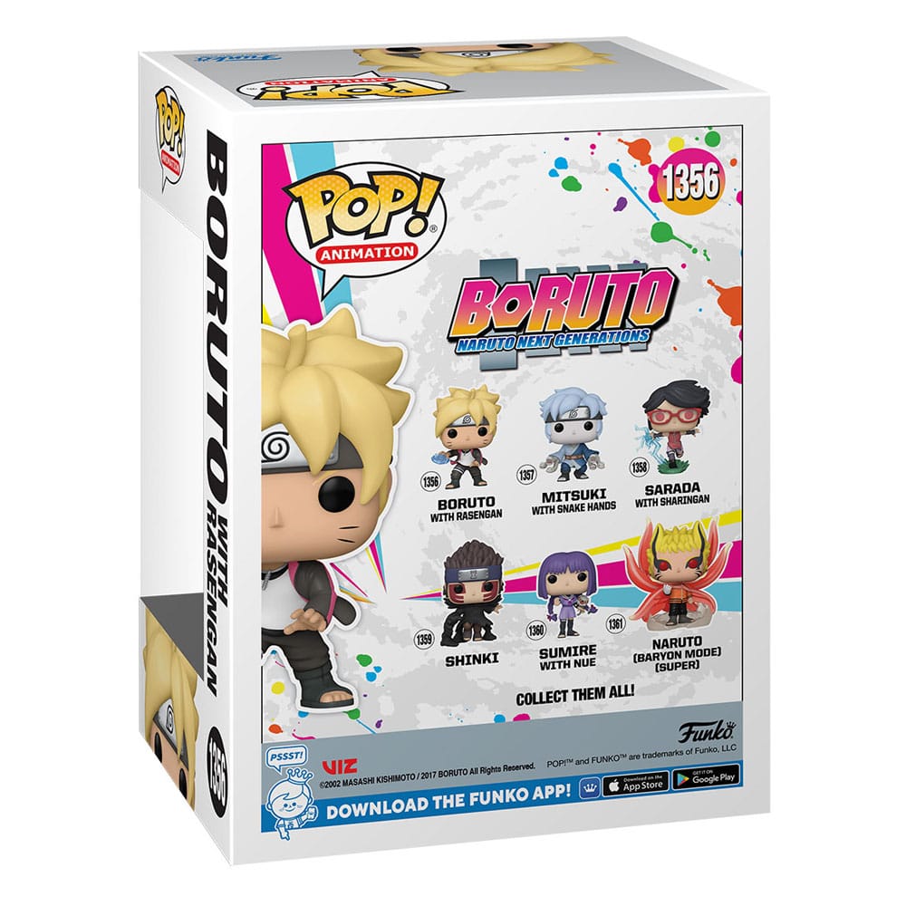 Boruto - Naruto Next Generations POP! Television Vinyl Figure Boruto w/Rasengan 9 cm 0889698613859