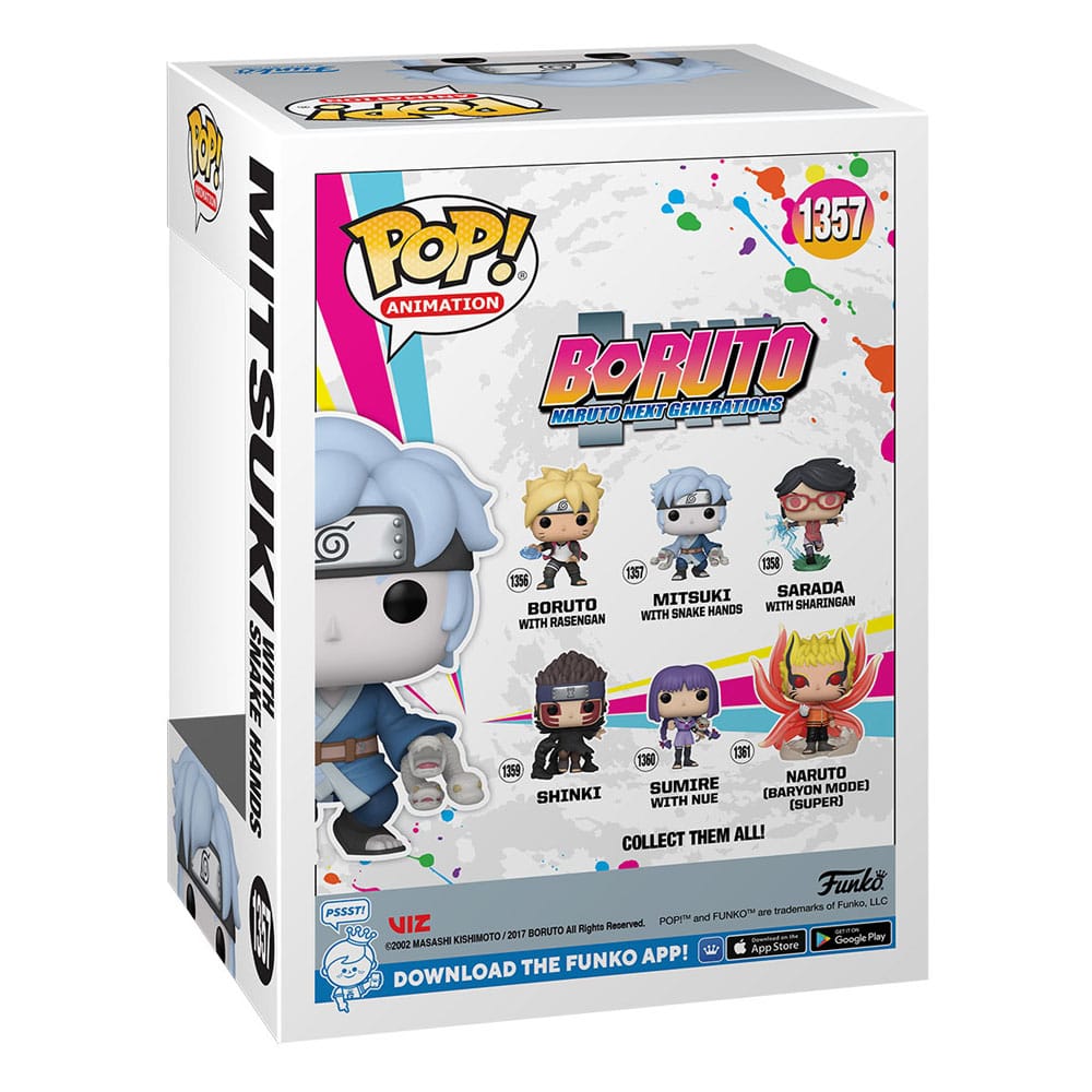 Boruto - Naruto Next Generations POP! Television Vinyl Figure Mitsuki w/snake hands 9 cm 0889698613866