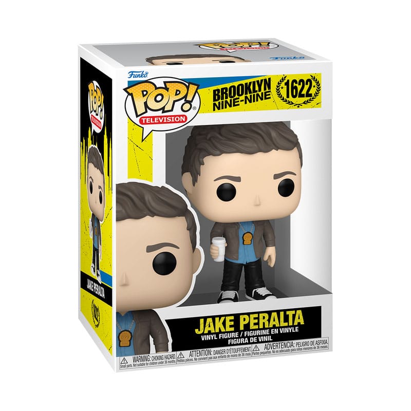 Brooklyn Nine-Nine POP! TV Vinyl Figure Jake w/ bagel 9 cm 0889698613989