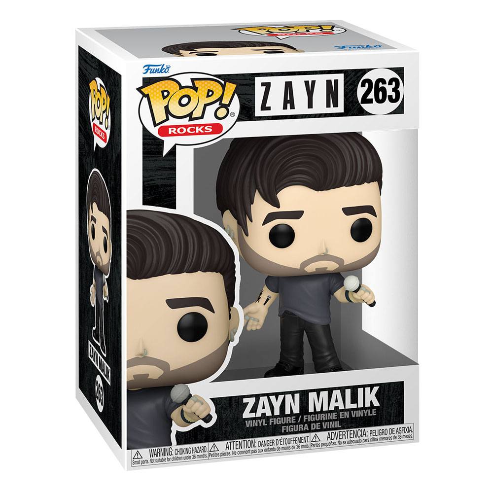 Zayn Malik POP! Rocks Vinyl Figure 9 cm 0889698614382