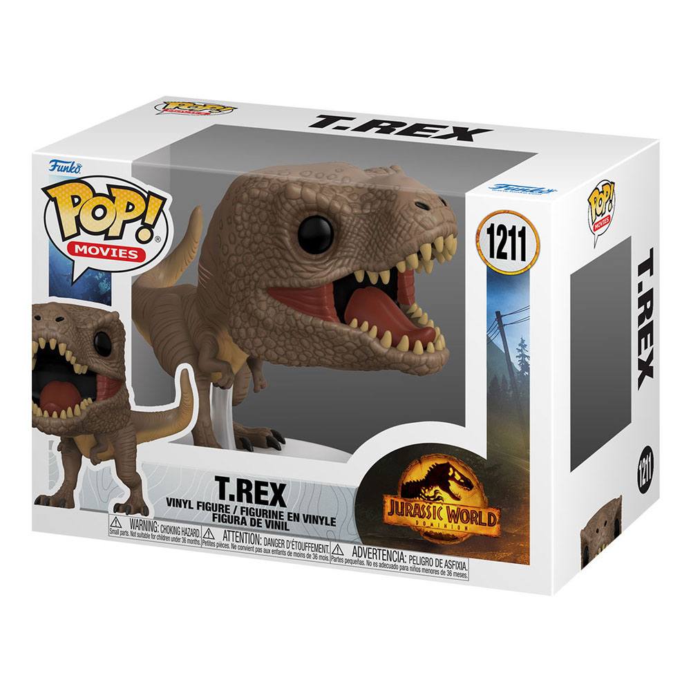 Jurassic World 3 POP! Movies Vinyl Figure T-Rex 9 cm 0889698622226