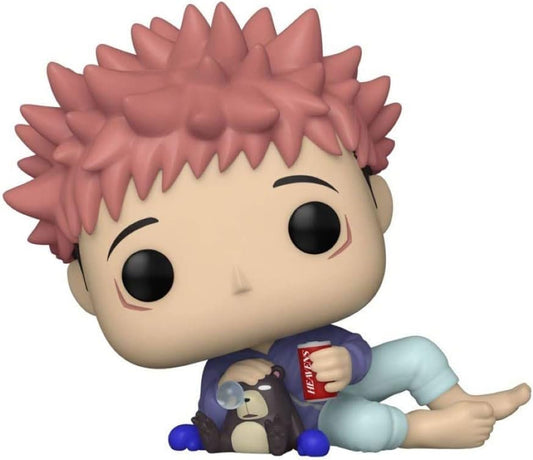 Jujutsu Kaisen POP! Animation Vinyl Figure Itadori w/ Tsukamoto Doll 9 cm 0889698623483