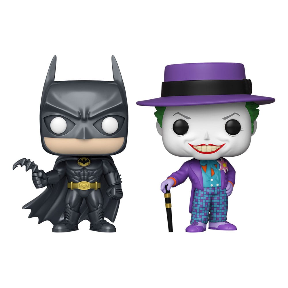 Batman (1989) POP! Heroes Vinyl Figures 2-Pack Batman & The Joker 9 cm 0889698624800