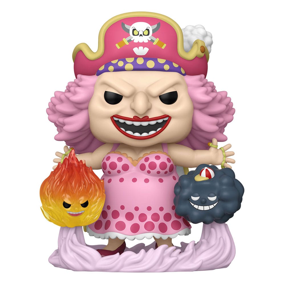 One Piece Super Sized POP! Animation Vinyl Figure Big Mom w/Homies 15 cm 0889698627009