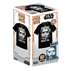 Star Wars Pocket POP! & Tee Box Stormtrooper (KD) Size L 0889698635233