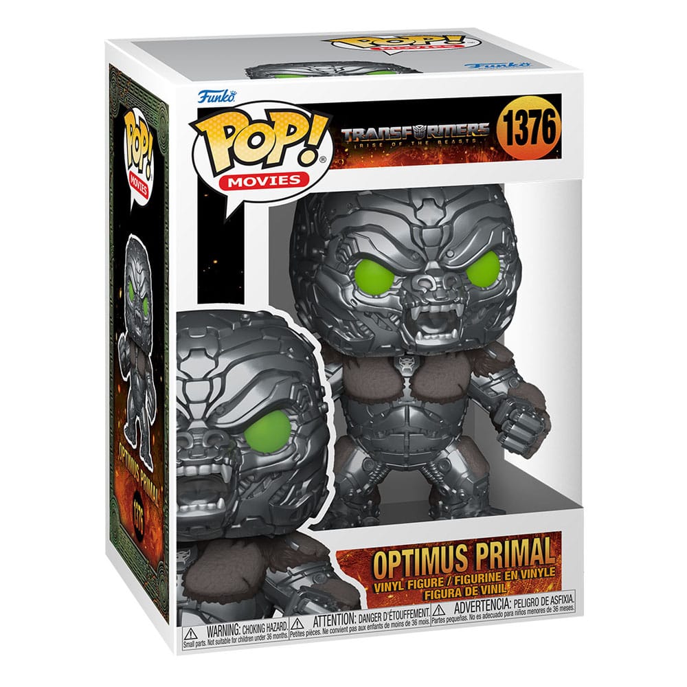 Transformers: Rise of the Beasts POP! Movies Vinyl Figure Optimus Primal 9 cm 0889698639576