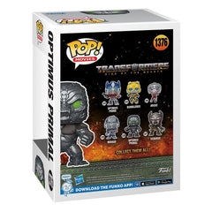 Transformers: Rise of the Beasts POP! Movies Vinyl Figure Optimus Primal 9 cm 0889698639576