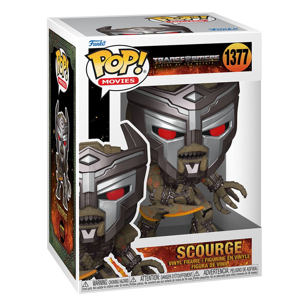 Transformers: Rise of the Beasts POP! Movies Vinyl Figure Scourge 9 cm 0889698639583