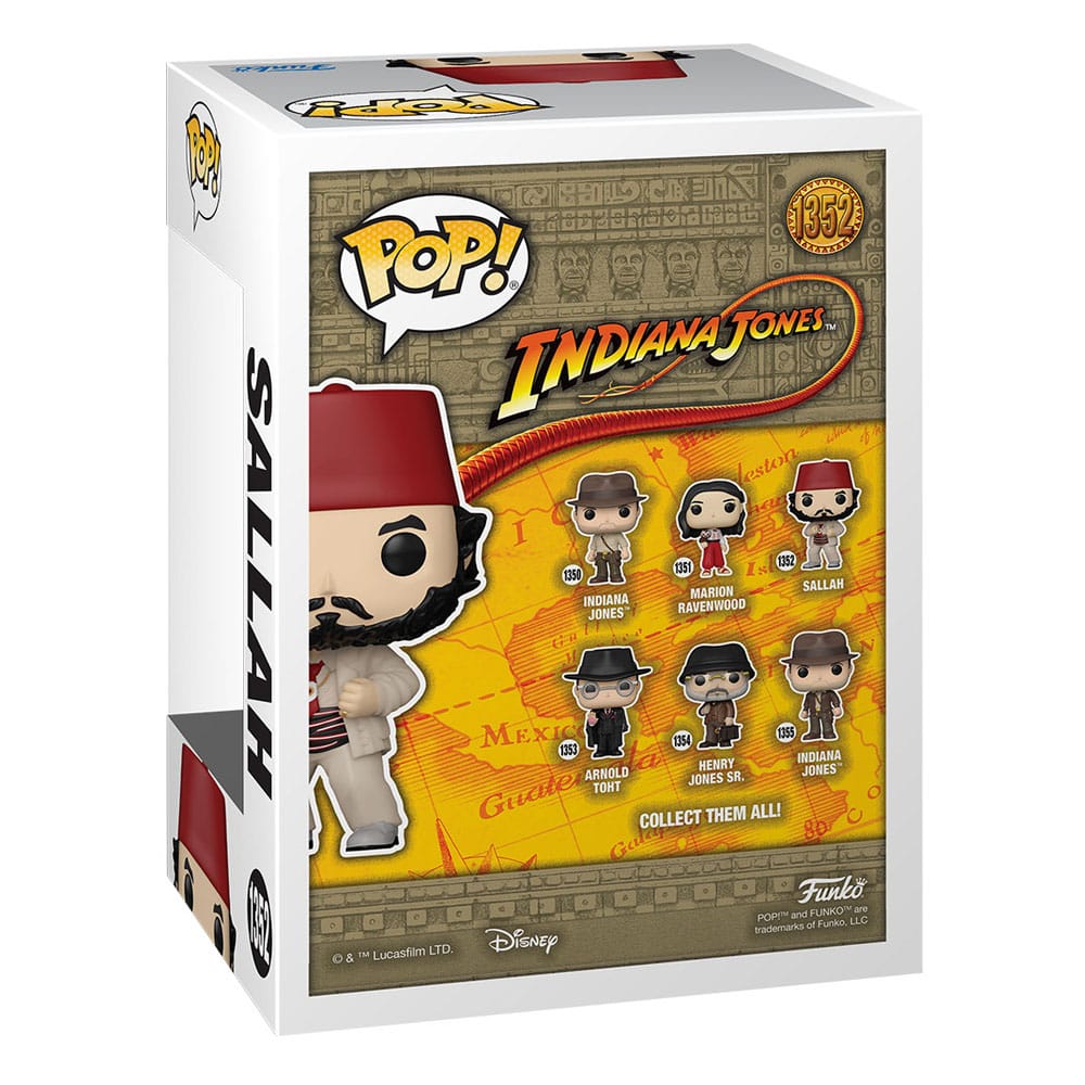 Indiana Jones POP! Movies Vinyl Figure Sallah 0889698639880