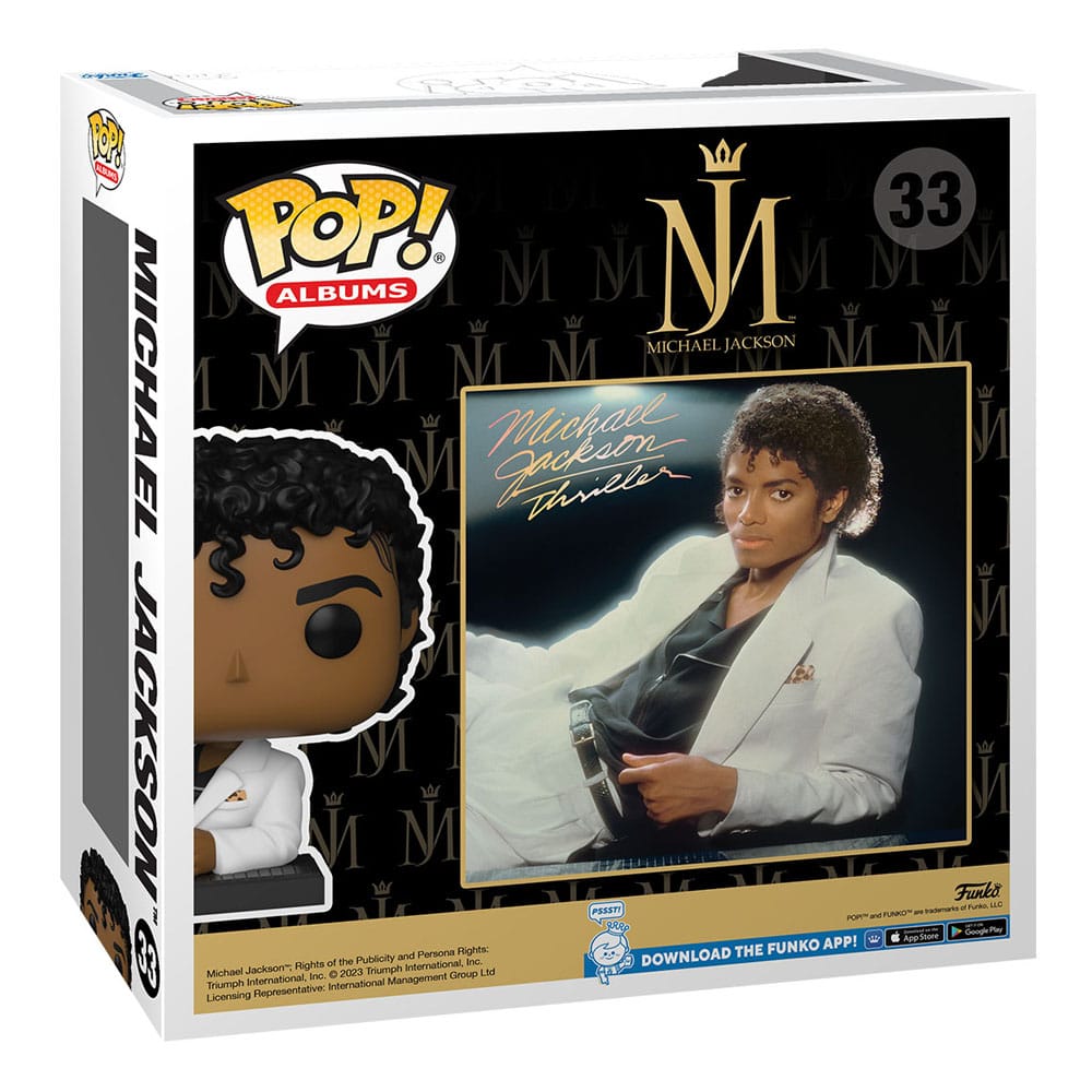 Michael Jackson POP! Albums Vinyl Figure Thriller 9 cm 0889698640398