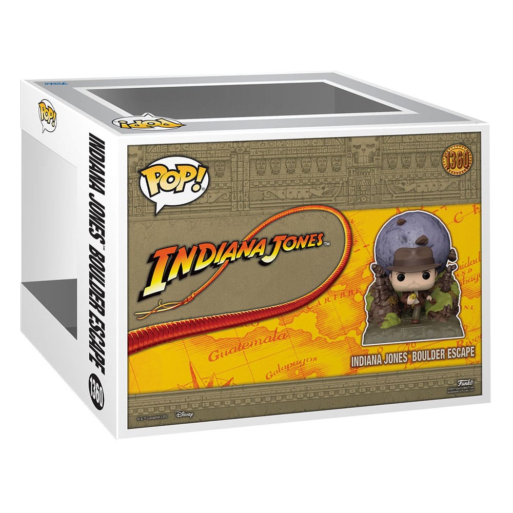 Indiana Jones POP Moment! Vinyl Figures Boulder SCN 9 cm 0889698645799