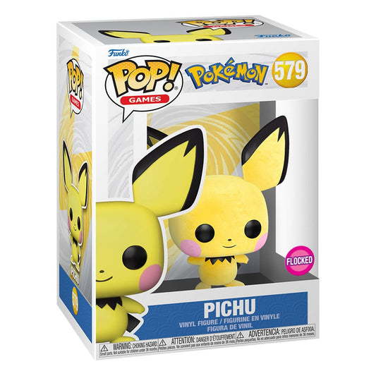 Pokemon POP! Games Vinyl Figure Flocked Pichu *Exclusive Version* 9 cm 0889698646352