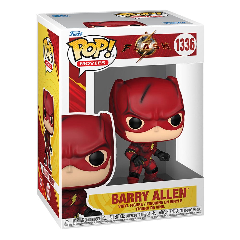 The Flash POP! Movies Vinyl Figure Barry Allen 9 cm 0889698655958