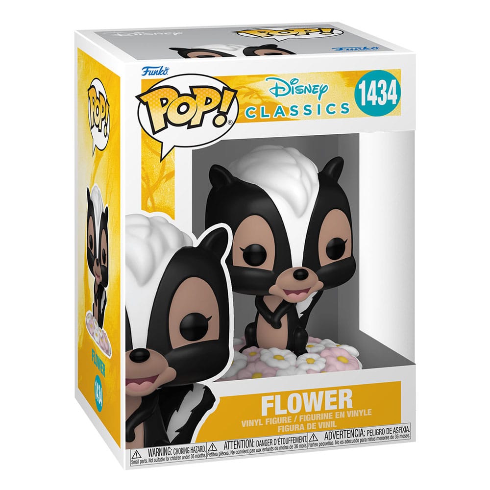 Bambi 80th Anniversary POP! Disney Vinyl Figure Flower 9 cm 0889698656658