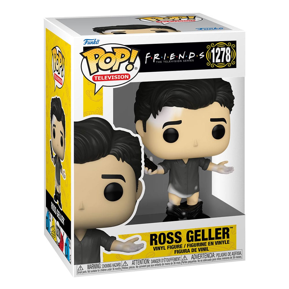 Friends POP! TV Vinyl Figure Ross w/ Leather Pants 9 cm 0889698656788