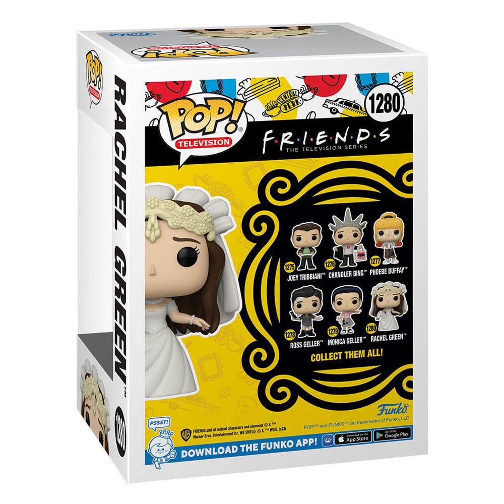 Friends POP! TV Vinyl Figure Wedding Rachel 9 cm 0889698656801