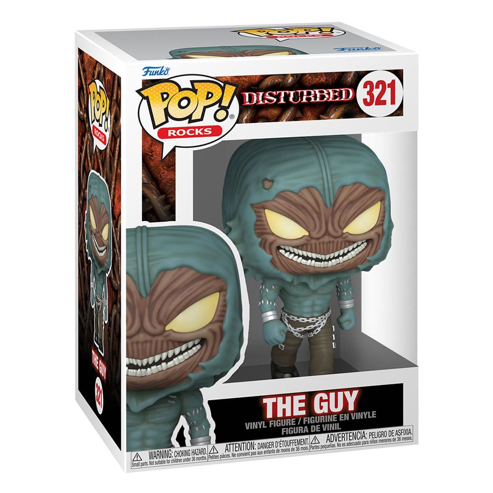 Disturbed POP! Rocks Vinyl Figure The Guy 9 cm 0889698657037