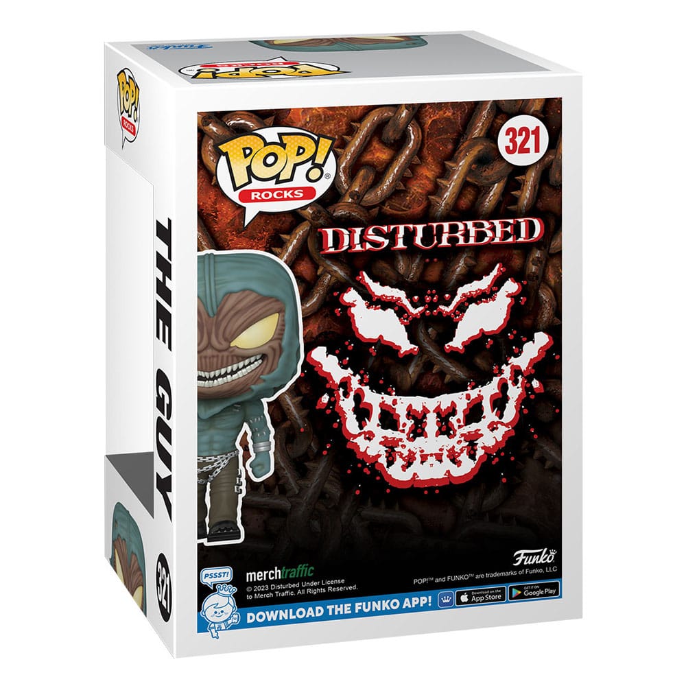 Disturbed POP! Rocks Vinyl Figure The Guy 9 cm 0889698657037