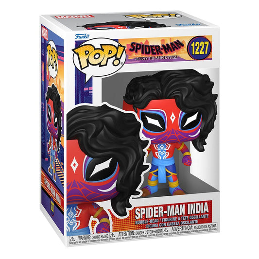 Spider-Man: Across the Spider-Verse POP! Movies Vinyl Figure Spider-Man India 9 cm 0889698657266