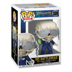 Megadeth POP! Rocks Vinyl Figure Vic Rattlehead 9 cm 0889698657723