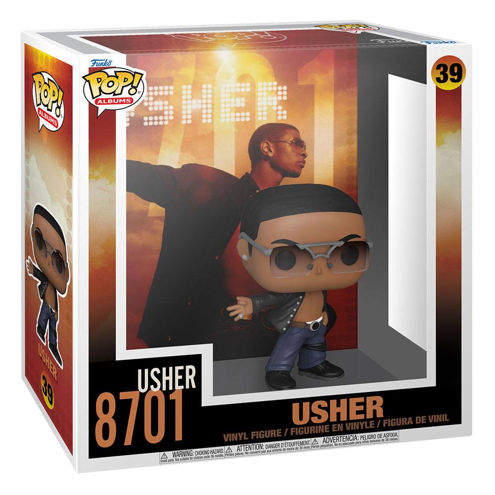 Usher POP! Albums Vinyl Figure 8701 9 cm 0889698657754