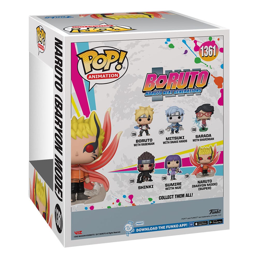 Boruto - Naruto Next Generations Super Sized POP! Vinyl Figure Baryon Naruto 15 cm 0889698664523