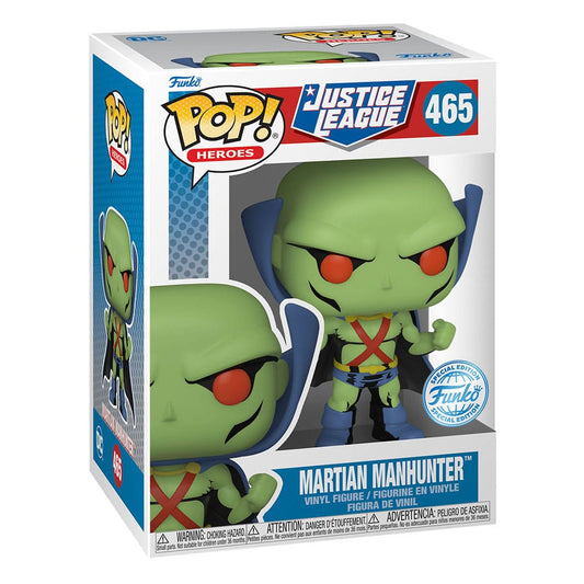 DC Comics POP! Heroes Vinyl Figure JL Comic - Martian Manhunter 9 cm 0889698666190